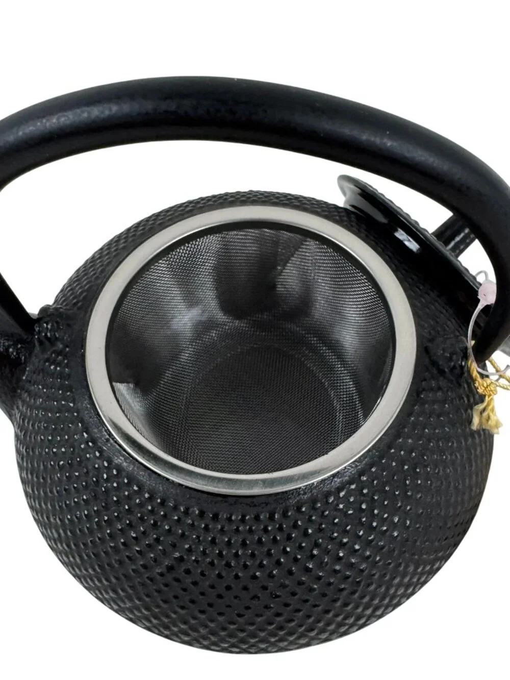 Black Cast Iron Tetsubin Tea Kettle